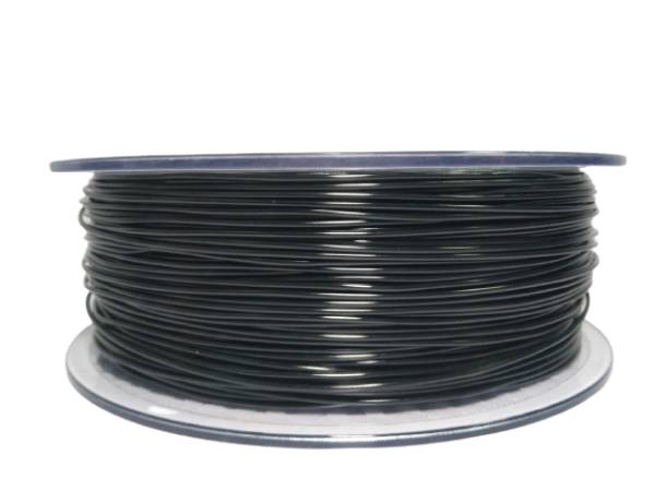 Filament for 3D, PET-G, 1.75 mm, 1 kg crna-0