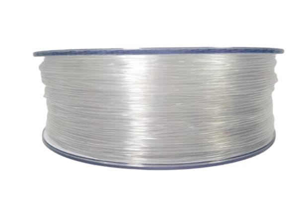 Filament for 3D, PET-G, 1.75 mm, 1 kg, transparent-0