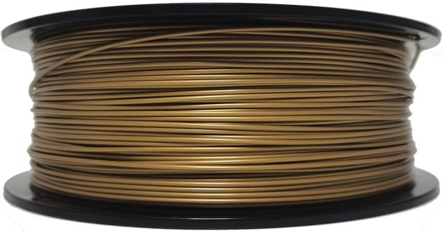 Filament for 3D, PLA, 1.75 mm, 1 kg, gold-0