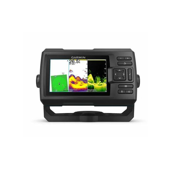 Fishfinder GARMIN Striker Vivid 5cv (s krmenom sondom CHIRP 77/200kHz/ClearVü GT20-TM, 4-pin), GPS, 010-02551-01