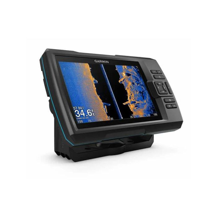 Fishfinder GARMIN Striker Vivid 7sv (s krmenom sondom CHIRP 150-240kHz/ClearVü/SideVü GT52HW-TM, 12-pin),GPS, 010-02553-01-1