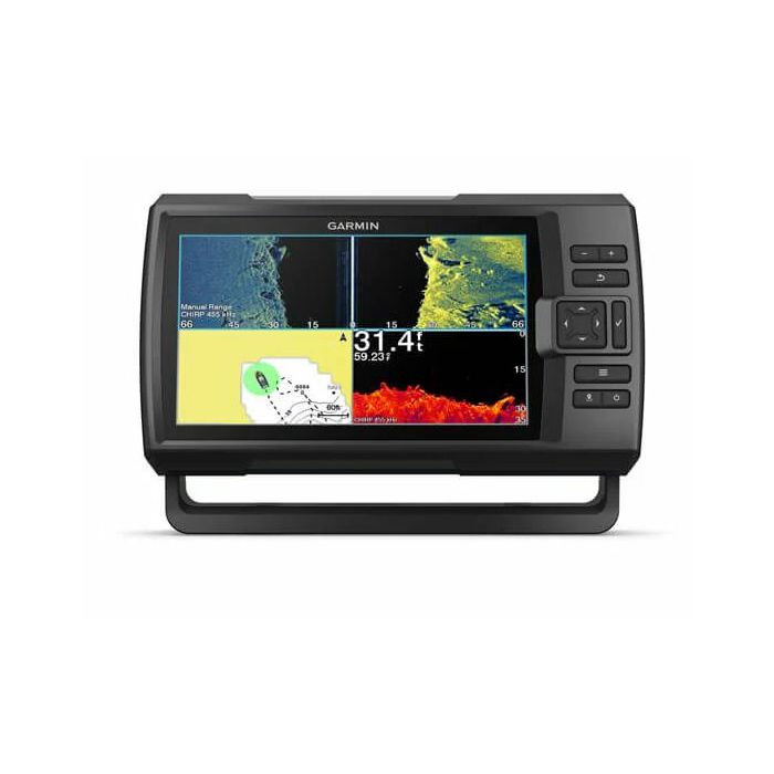 Fishfinder GARMIN Striker Vivid 9sv (s krmenom sondom CHIRP 150-240kHz/ClearVü/SideVü GT52HW-TM, 12-pin),GPS, 010-02554-01