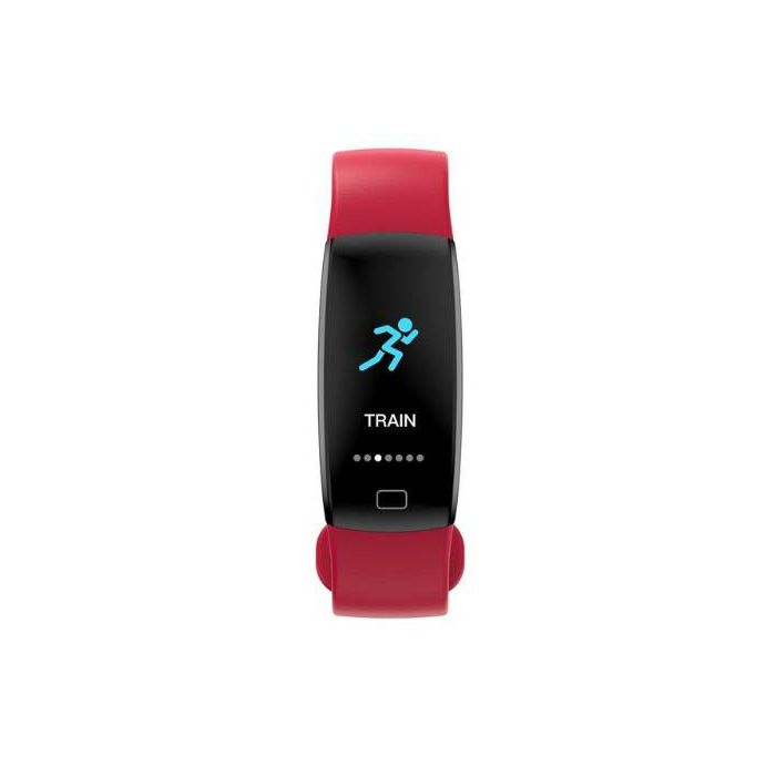 Fitness narukvica WEARFIT F64 HR OLED crvena-0