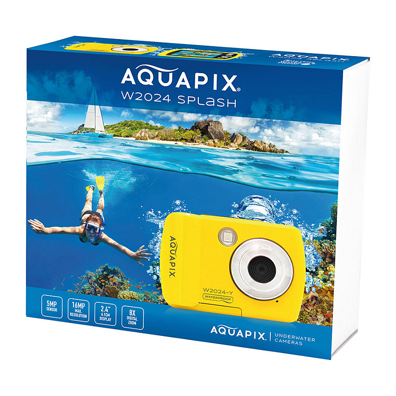 Fotoaparat EASYPIX W2024 "SPLASH" yellow-9