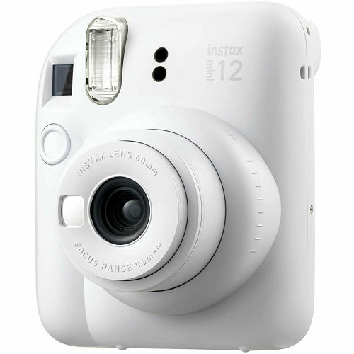 Fotoaparat FUJI INSTAX Mini 12 Clay white-0