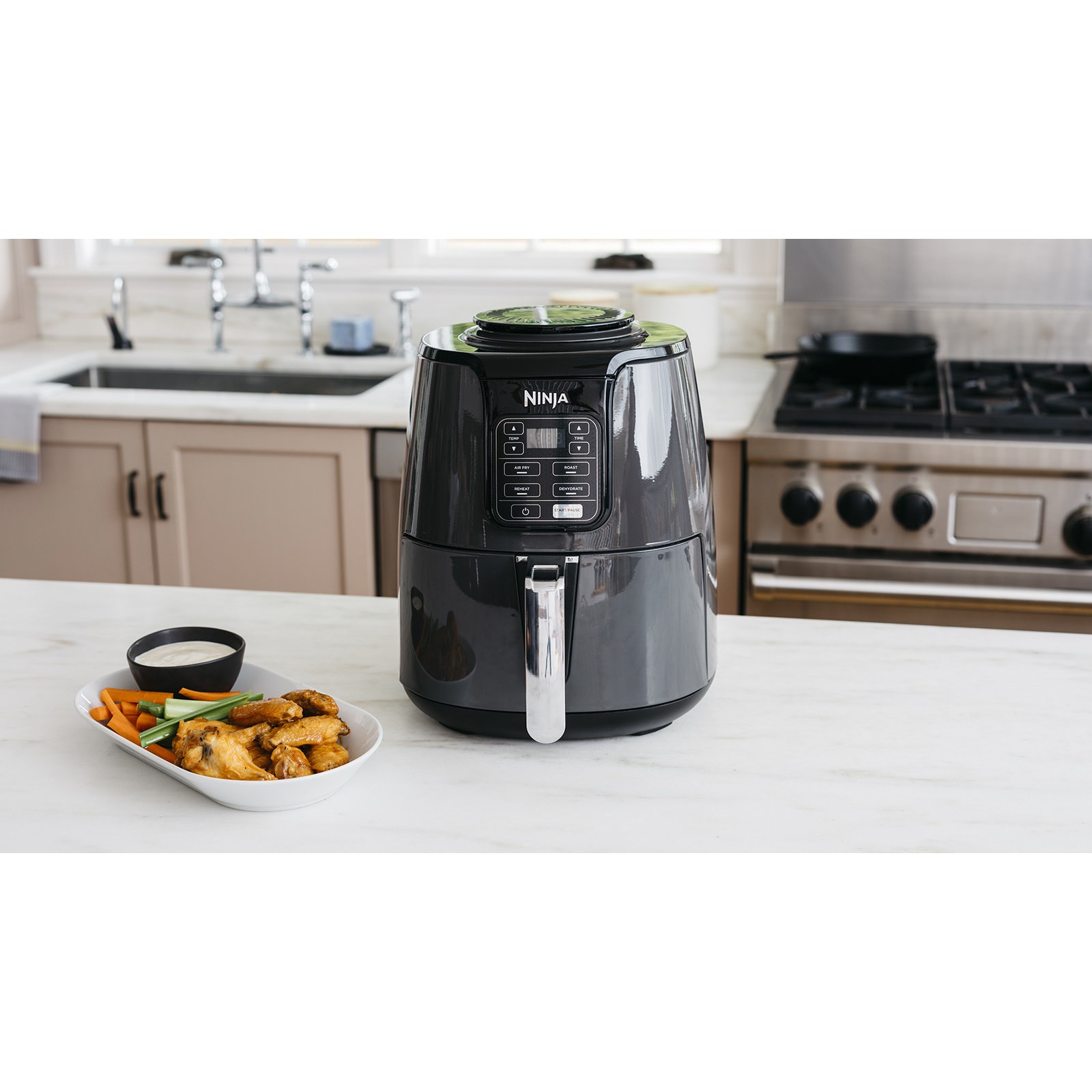 Ninja AF100 Single 3.8 L Stand-alone 1550 W Hot air fryer Black-8