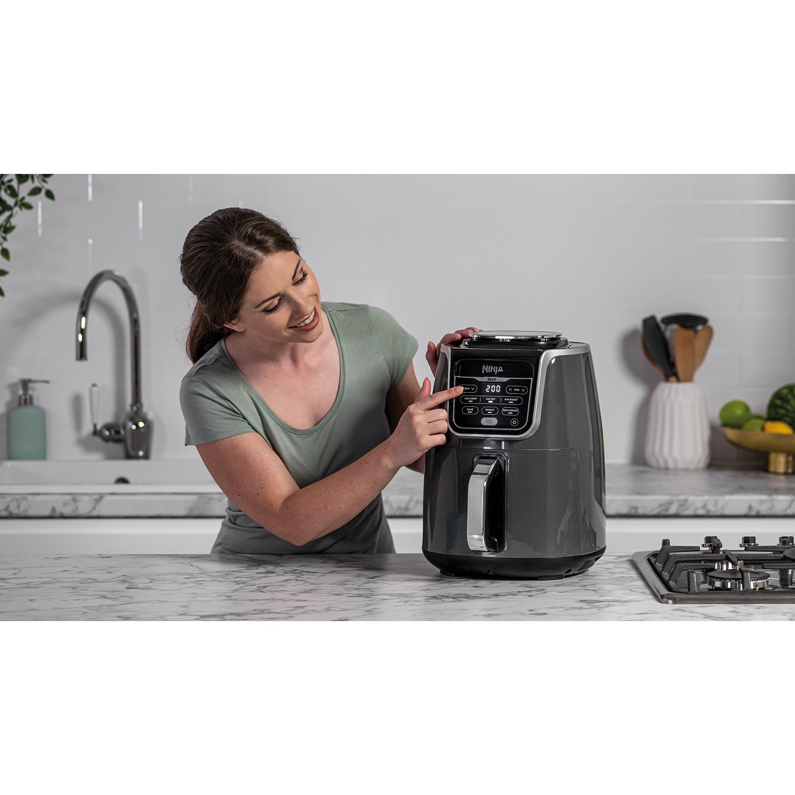 Ninja AF160 Single 5.2 L Stand-alone 1750 W Hot air fryer Grey-6