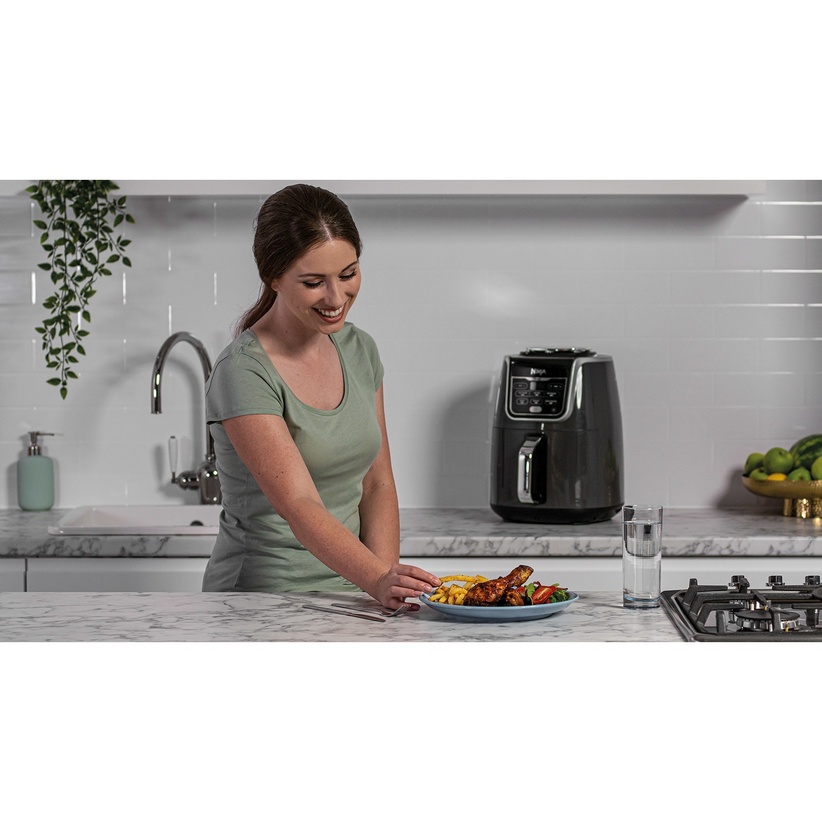 Ninja AF160 Single 5.2 L Stand-alone 1750 W Hot air fryer Grey-11