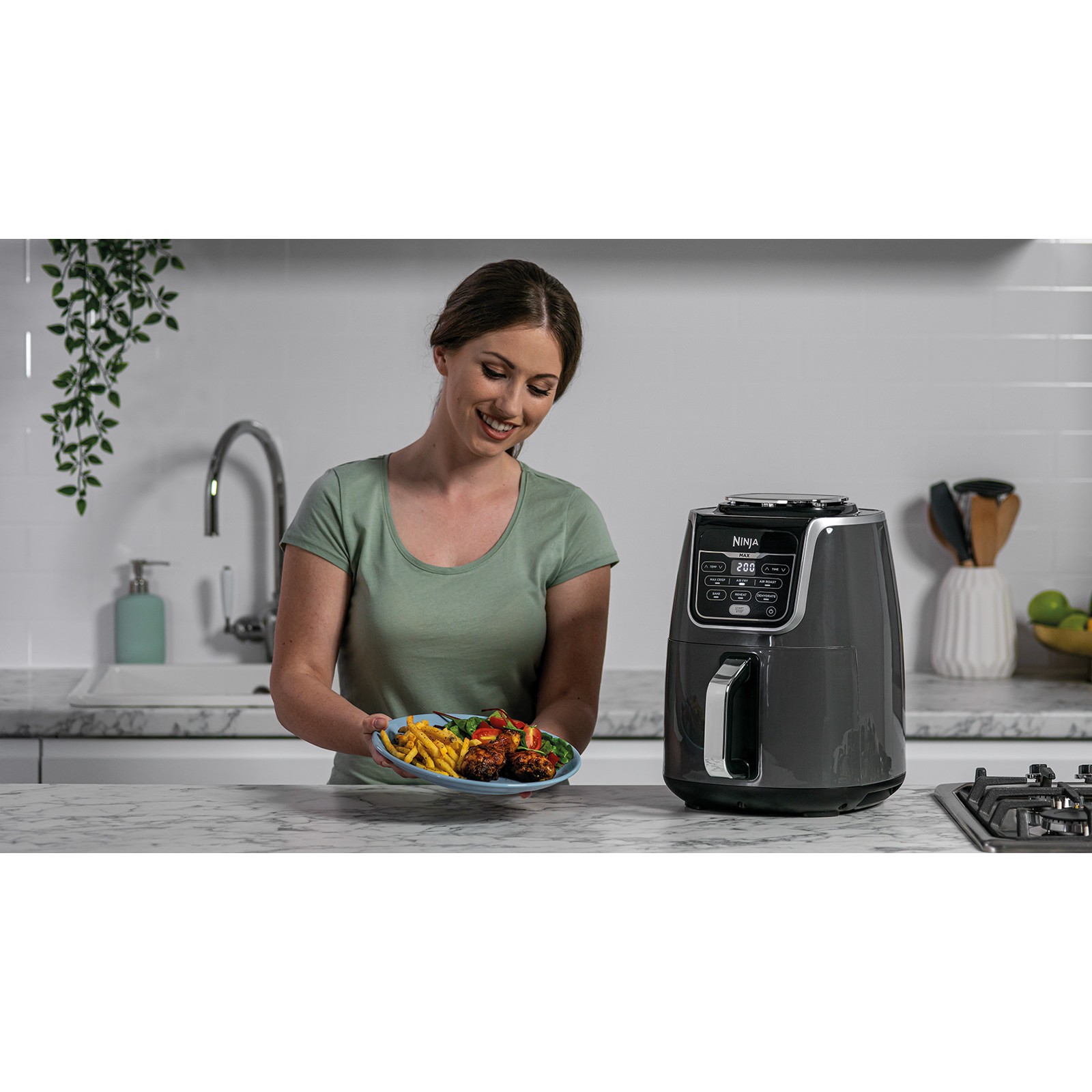 Ninja AF160 Single 5.2 L Stand-alone 1750 W Hot air fryer Grey-13