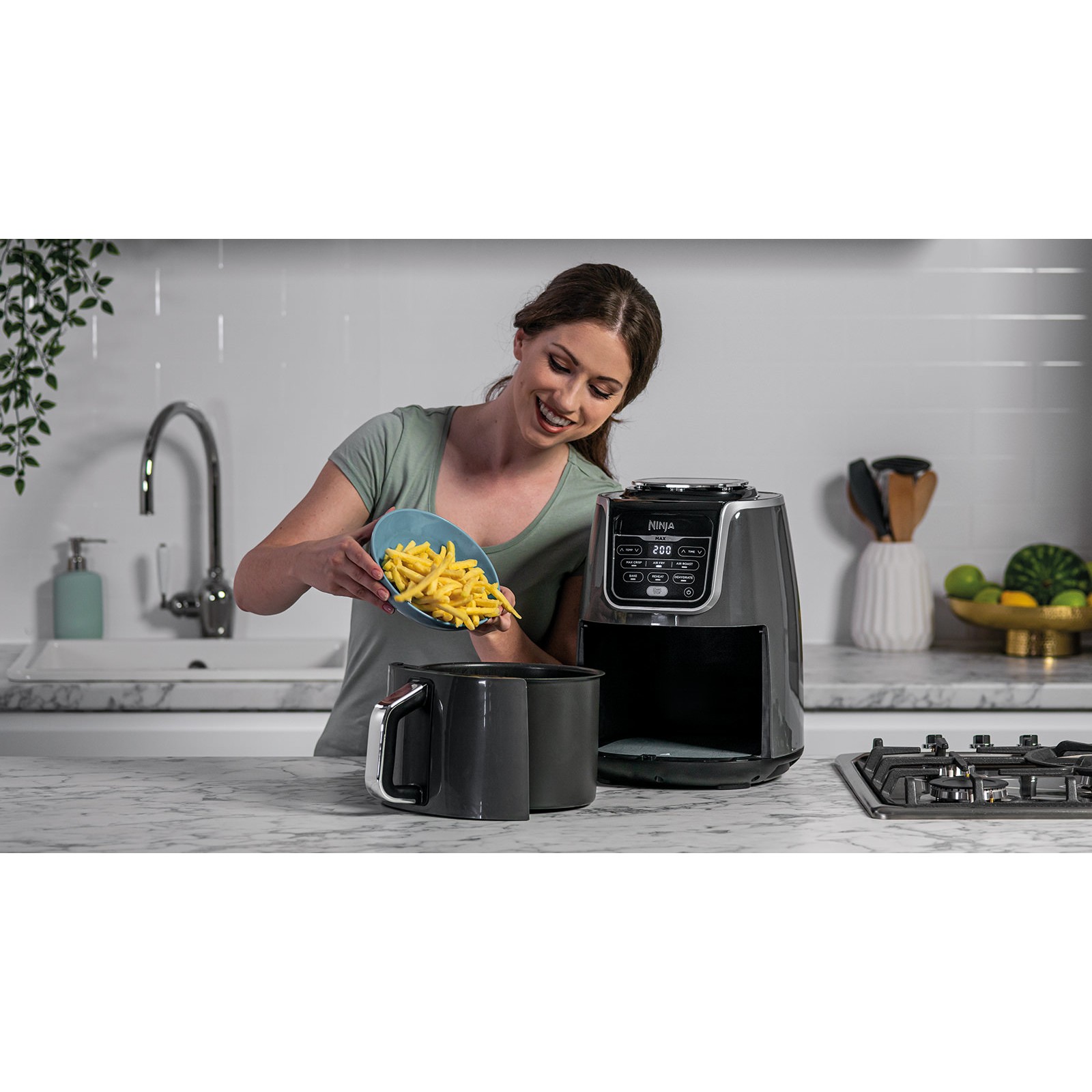 Ninja AF160 Single 5.2 L Stand-alone 1750 W Hot air fryer Grey-14