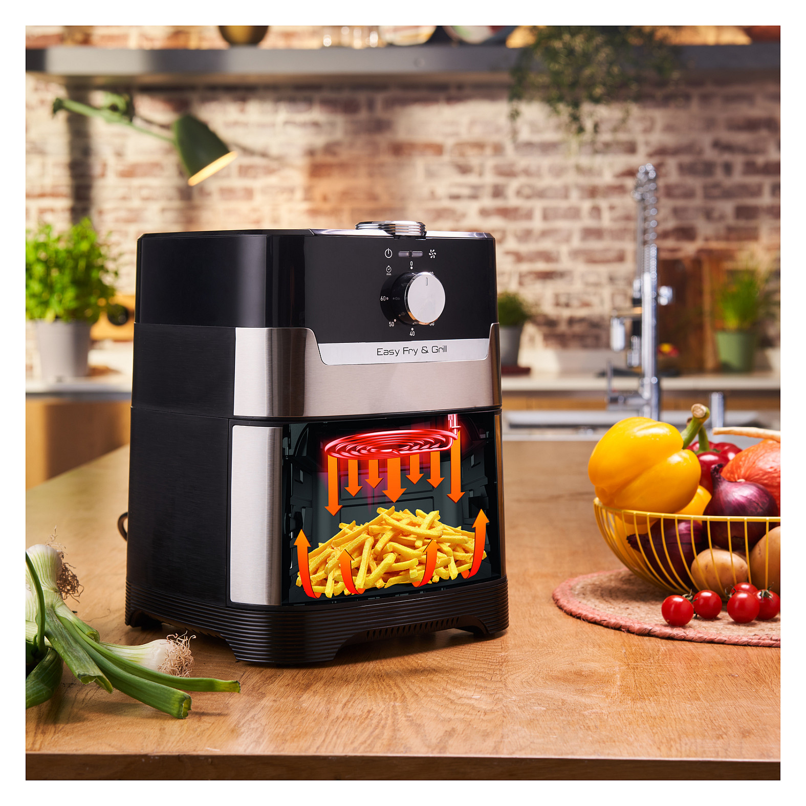 Friteza na vrući zrak TEFAL Easy Fry Grill & Steam FW201815 (1.6KG, 1700W)-3