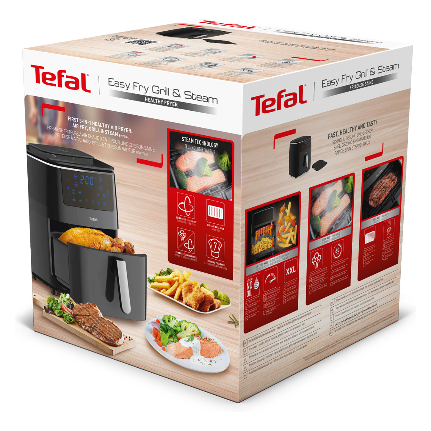 Friteza na vrući zrak TEFAL Easy Fry Grill & Steam FW201815 (1.6KG, 1700W)-7