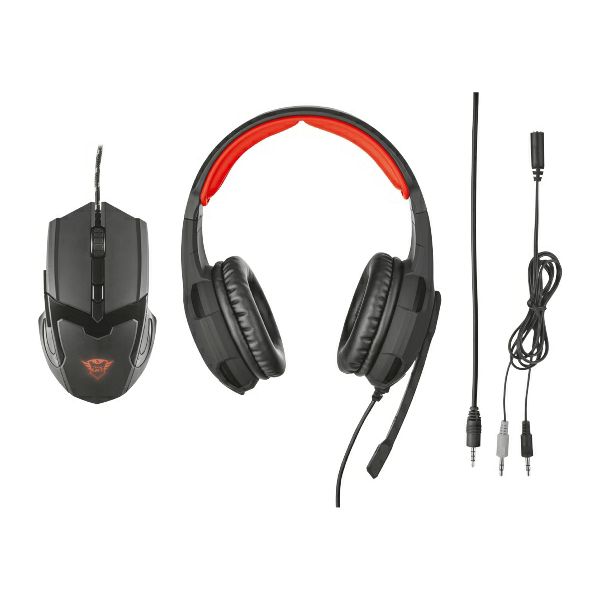 Slušalice s mikrofonom i miš TRUST gaming GXT784, 3.5mm-0