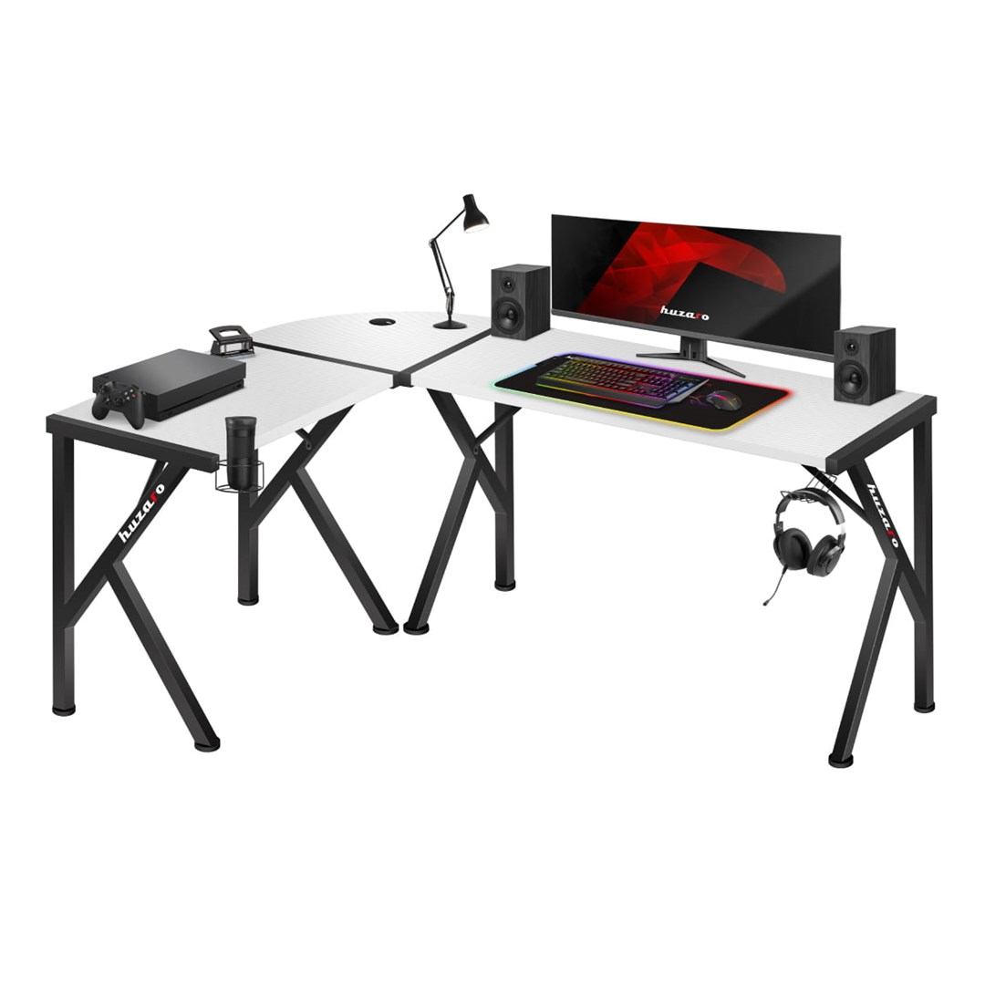 Gaming stol HUZARO Hero 6.3 (bijeli)-0