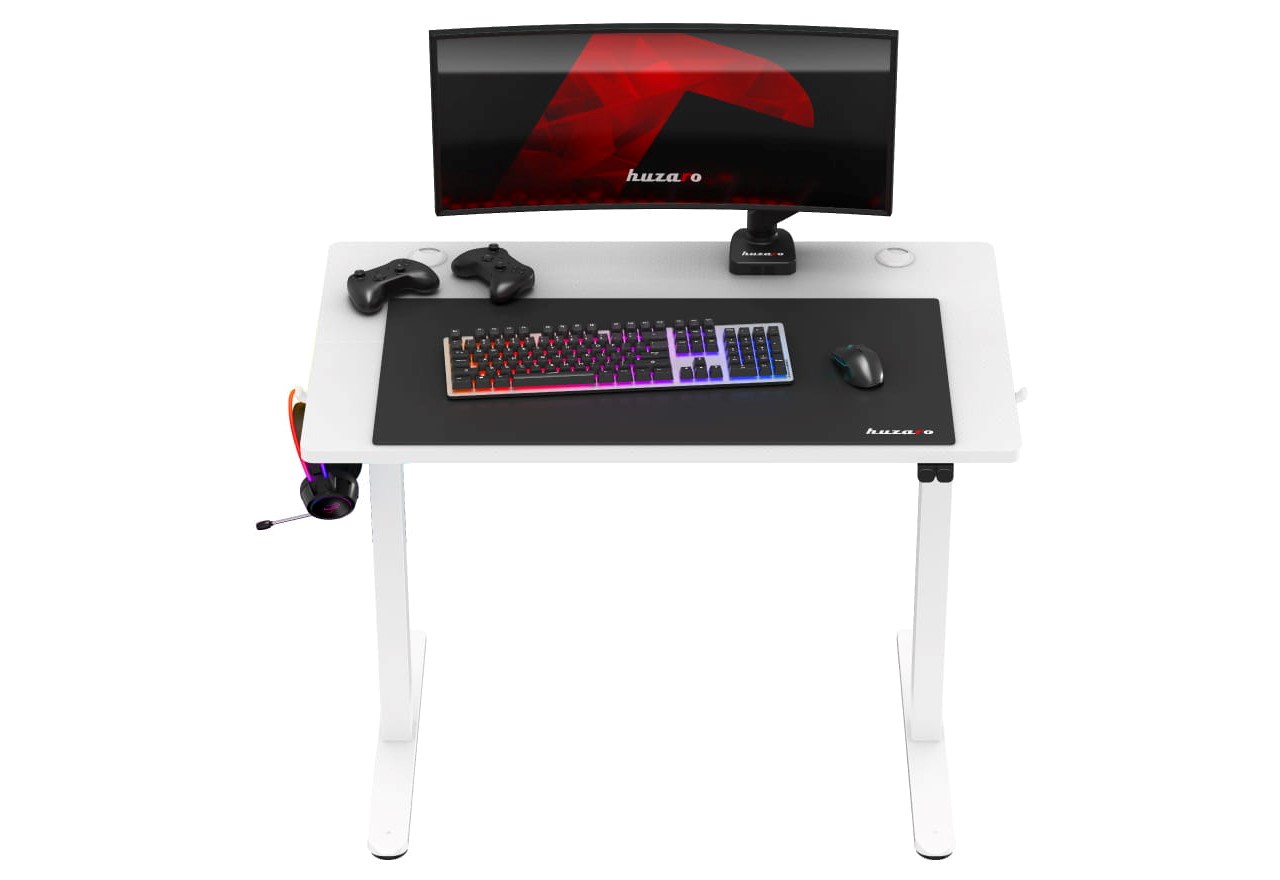 Gaming stol HUZARO Hero 7.9 (bijeli)-0