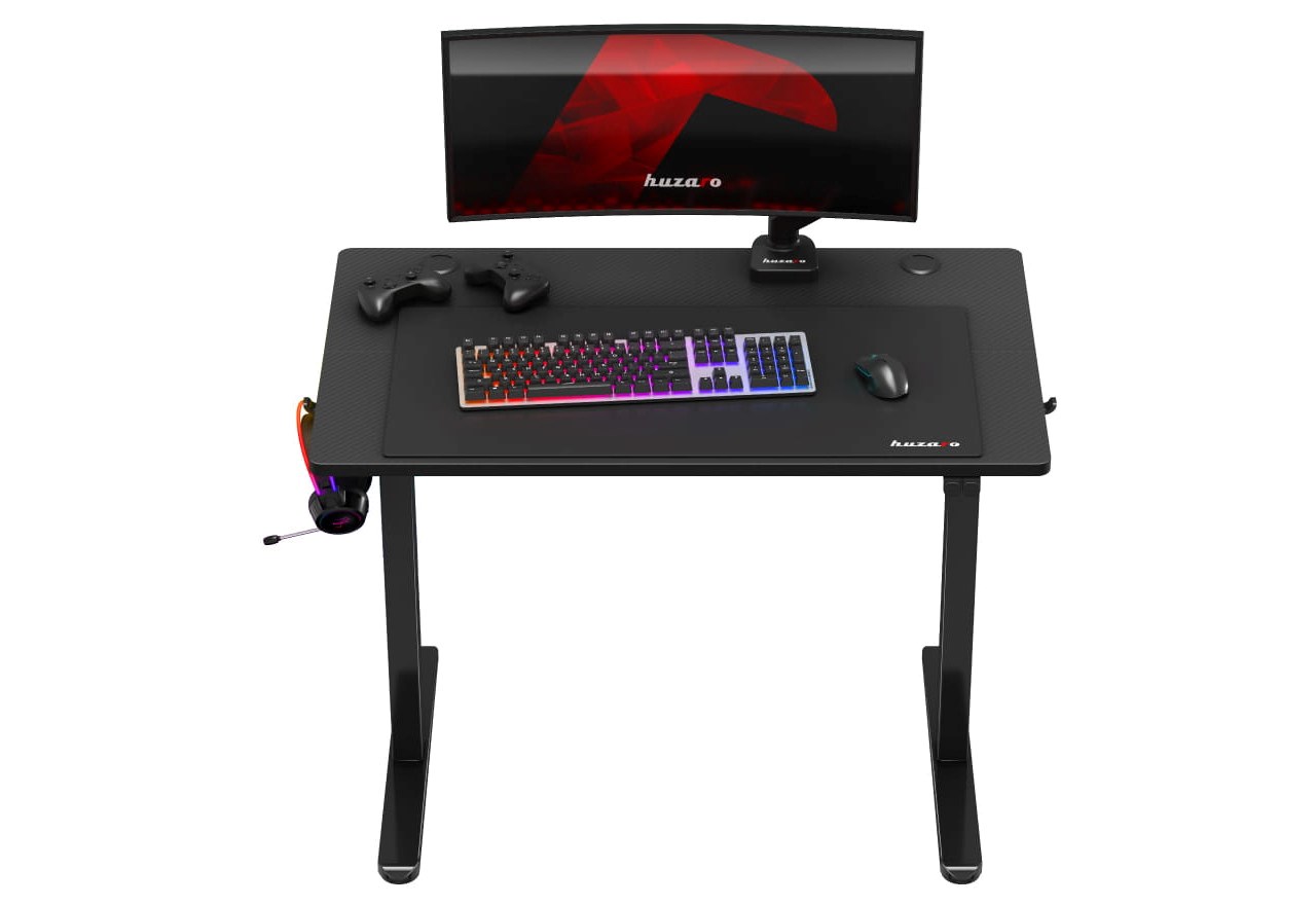 Gaming stol HUZARO Hero 7.9 (Crna boja)-4