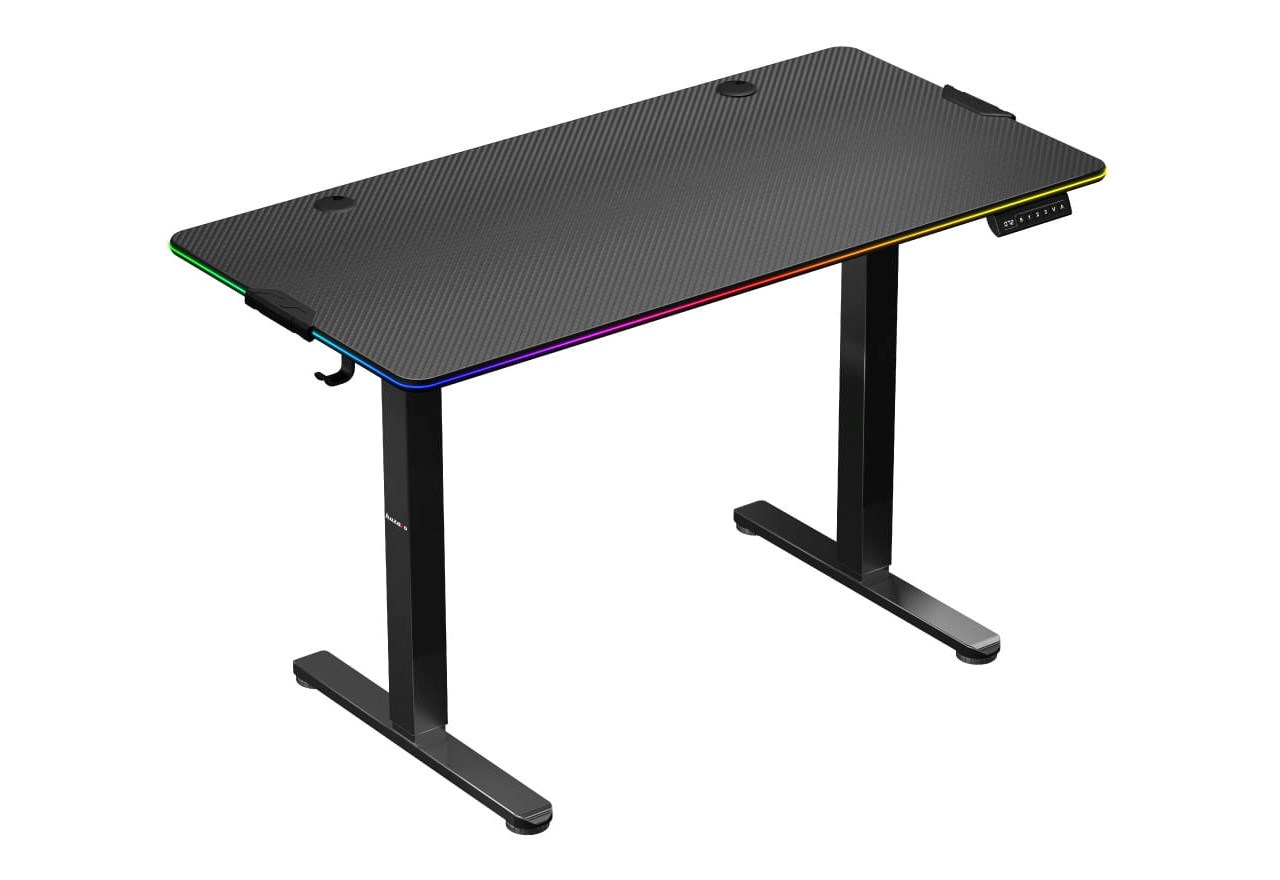 Gaming stol HUZARO Hero 8.2 RGB (RGB osvjetljenje, podesiva visina)-2