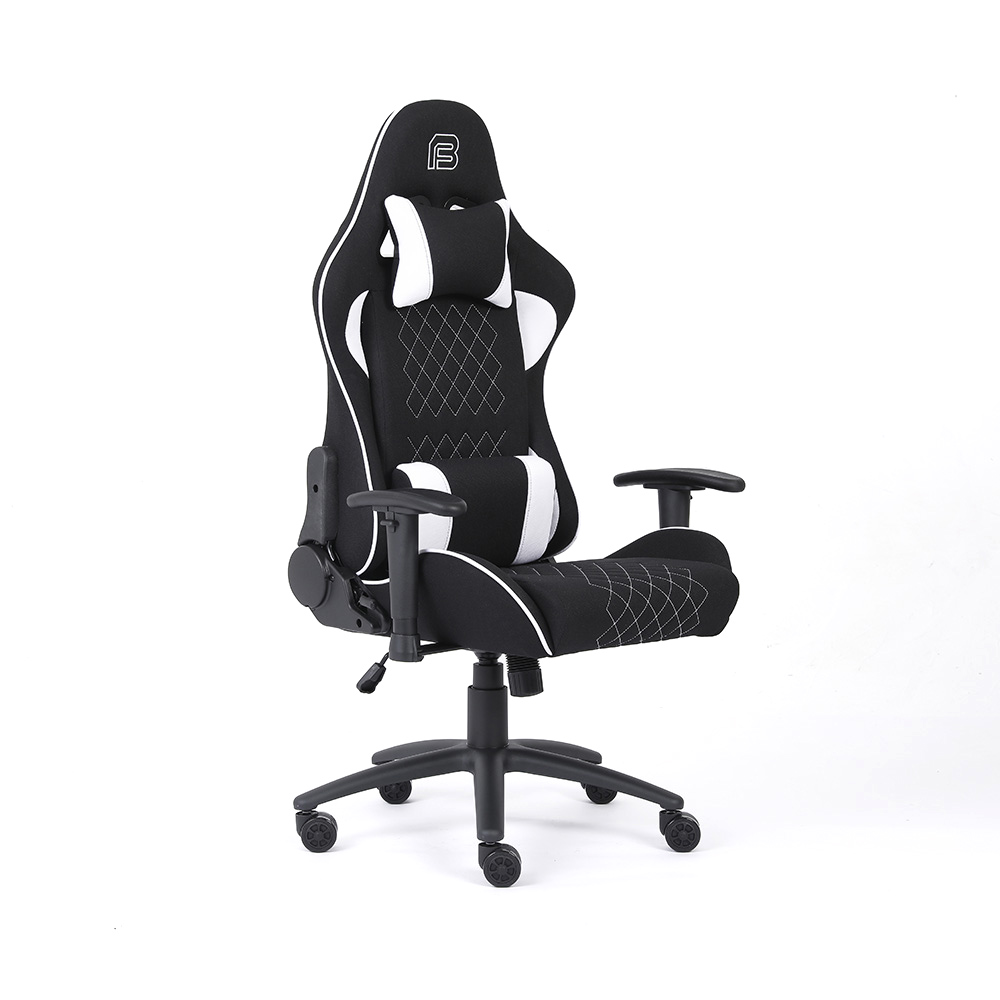 Gaming stolica BIT FORCE KHAN F-2D, crno/bijela-0