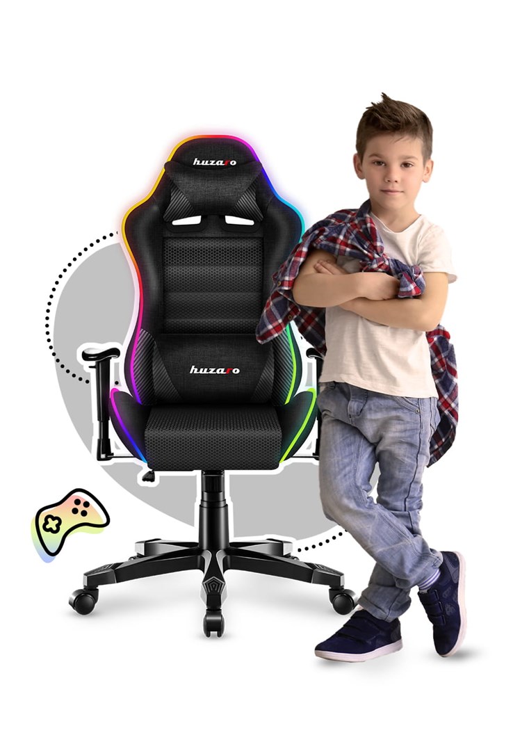 Gaming stolica za djecu HUZARO Ranger 6.0 RGB MESH-2