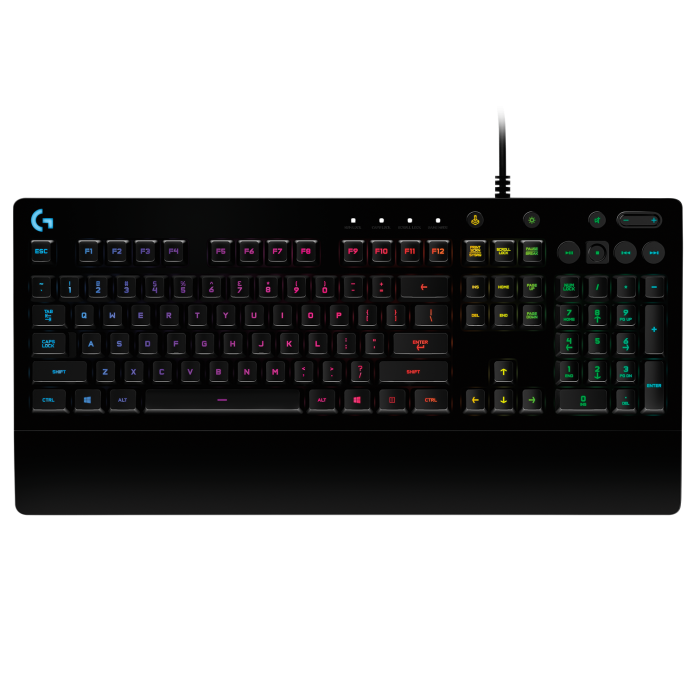 Gaming tipkovnica LOGITECH G213 Prodigy (RGB osvjetljenje, otporna na prolijevanje tekućine)-0
