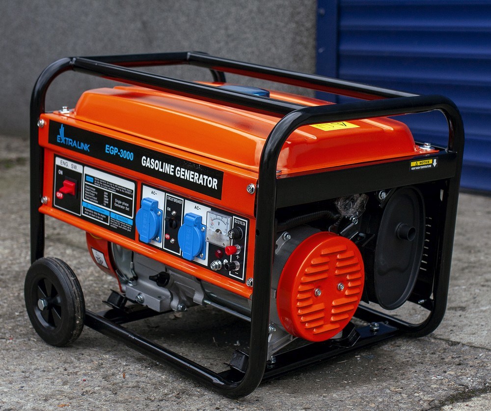Extralink EGP-3000 | Power Generator | petrol, 3kW 1F-9