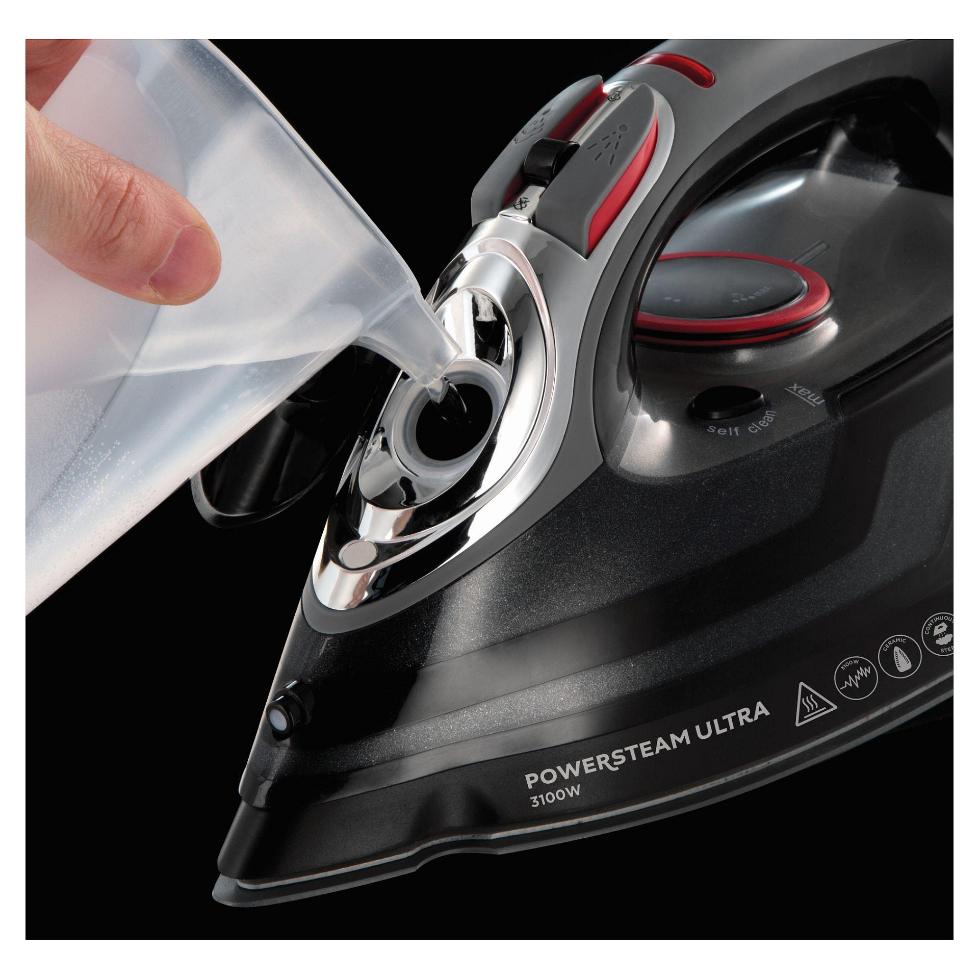 Glačalo RUSSELL HOBBS 20630-56 Powersteam Ultra 3100 W crno/sivo-7