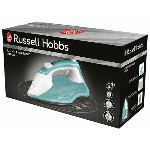 Parno glačalo RUSSELL HOBBS Light & Easy 26470-56 (2400 W, 30 g/min, 240 ml, keramika)-2
