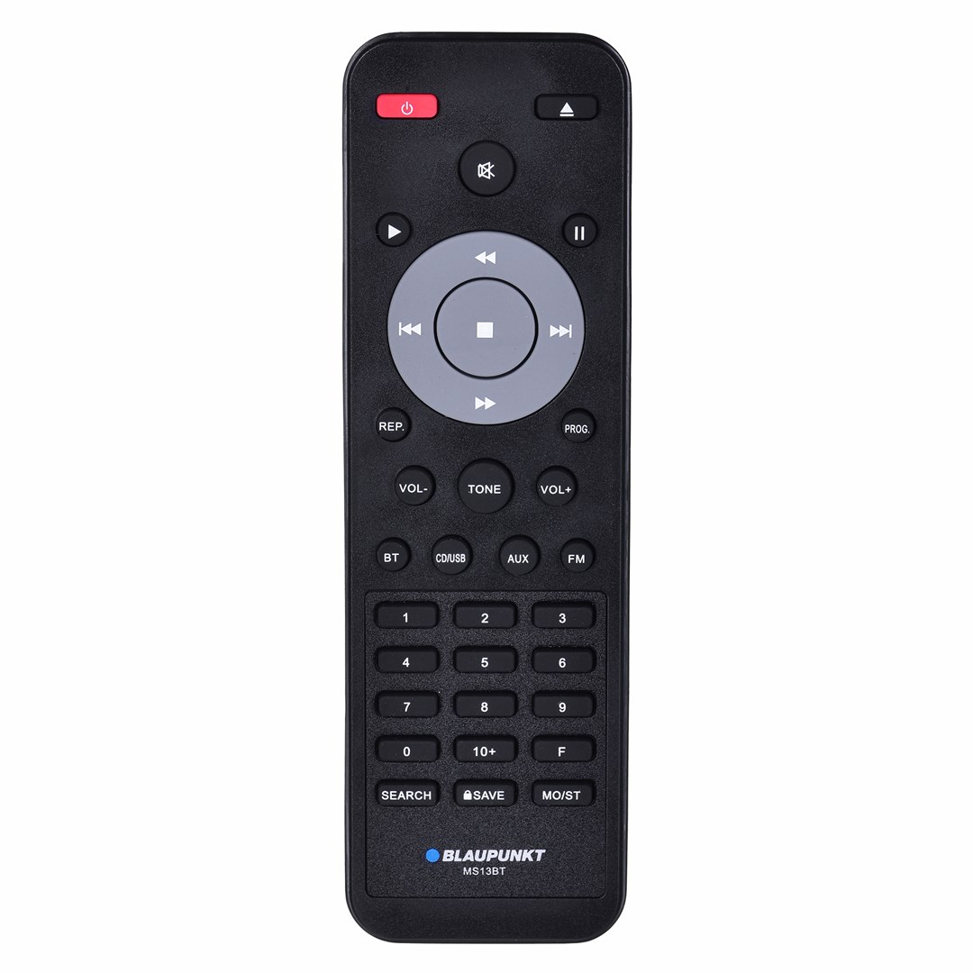 Glazbena mini linija BLAUPUNKT MS13BT (Bluetooth, CD/MP3, USB, FM, 5Wx2, Black)-5