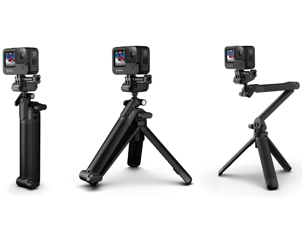 Nosač za akcijsku kameru GOPRO 3-WAY 2.0, za GoPro kamere, AFAEM-002-0