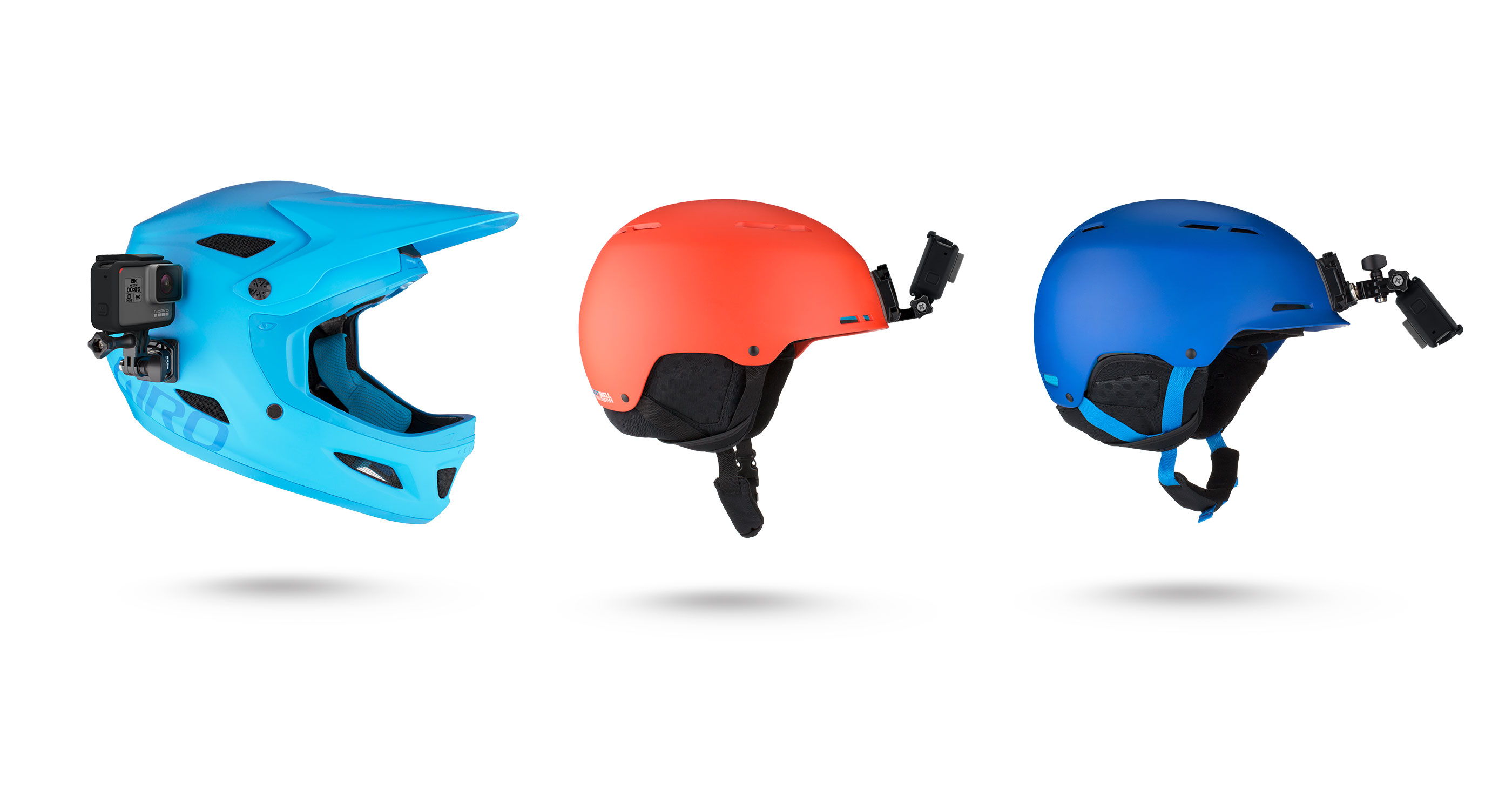 Dodatna oprema za kameru GOPRO nosač za kacigu Helmet Front + Side Mount, AHFSM-001-3