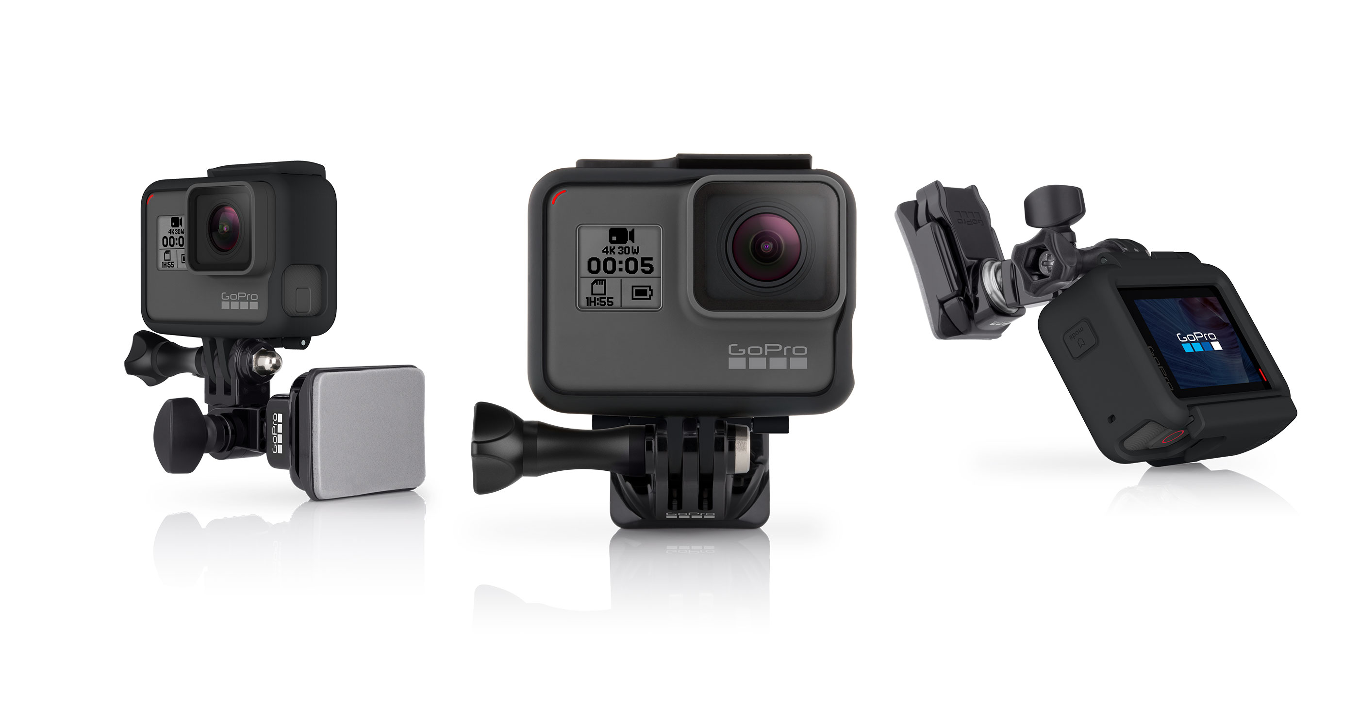 Dodatna oprema za kameru GOPRO nosač za kacigu Helmet Front + Side Mount, AHFSM-001-1