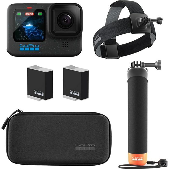 Akcijska kamera GOPRO HERO12 Black Accessories Bundle (CHDHX-121-RW)-0