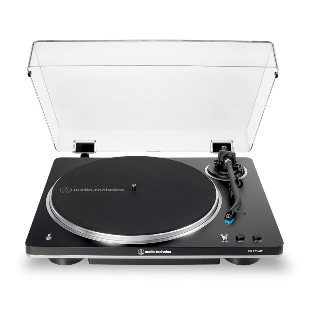 Gramofon AUDIO-TECHNICA AT-LP70XBTBS, Black / silver-0