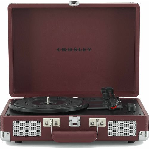 Gramofon CROSLEY Cruiser plus Burgundy purple-0