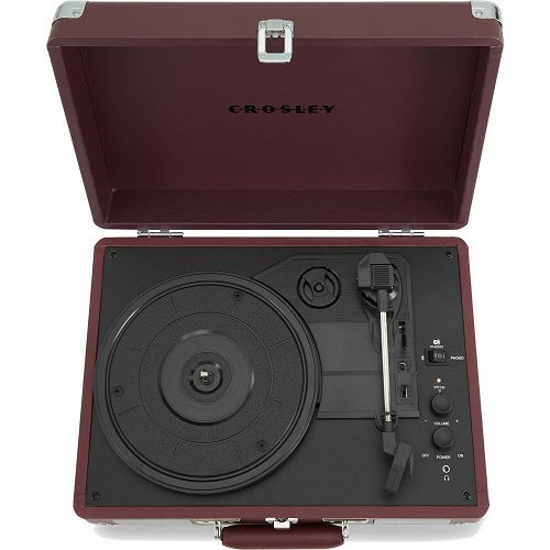 Gramofon CROSLEY Cruiser plus Burgundy purple-2