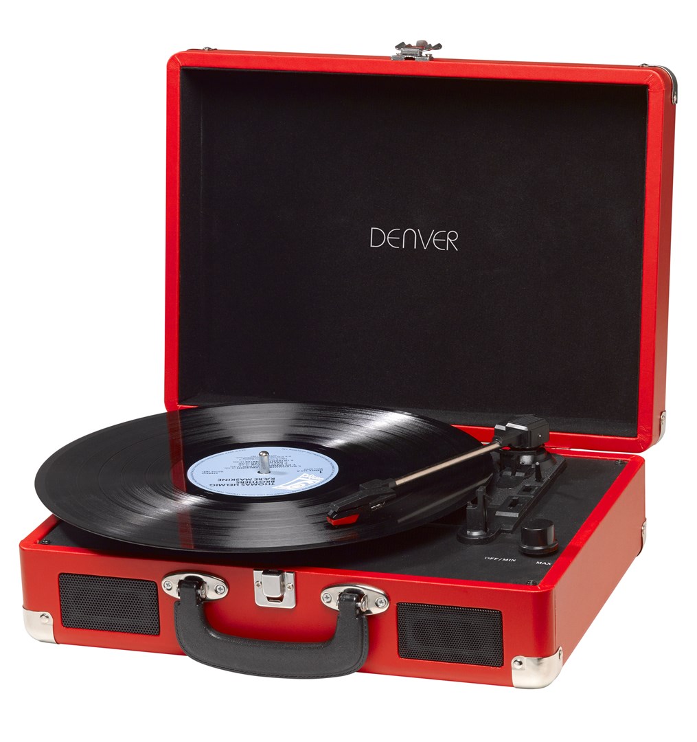 Gramofon DENVER VPL-120 (crvena boja)