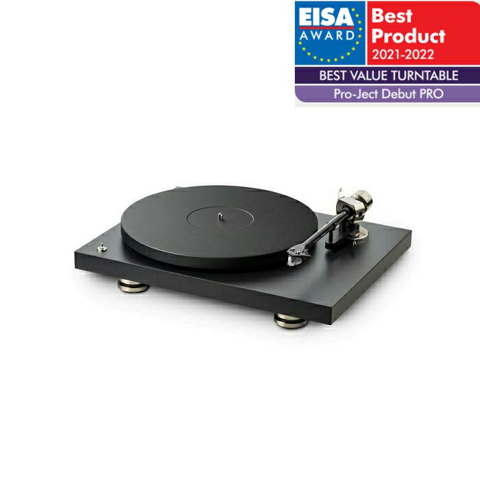 Gramofon PRO-JECT Debut PRO (Pick it PRO) Satin Black-1