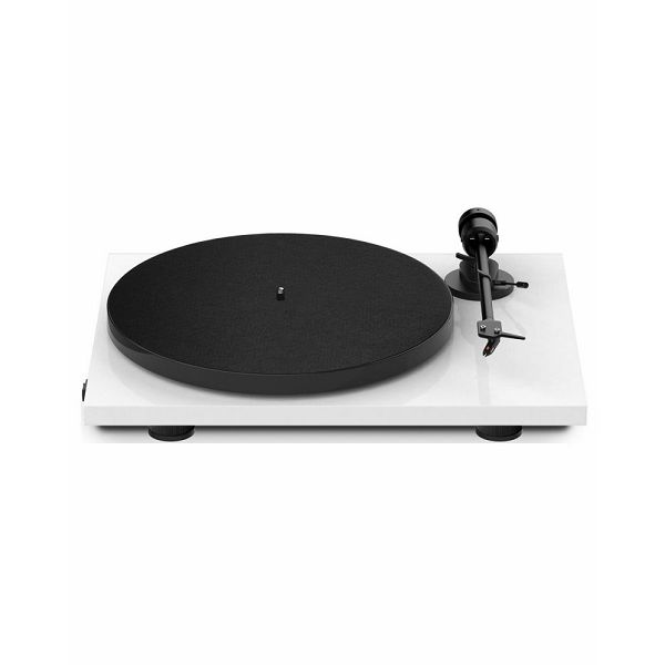 Gramofon PRO-JECT E1 Phono, OM5E, UNI, high gloss bijeli