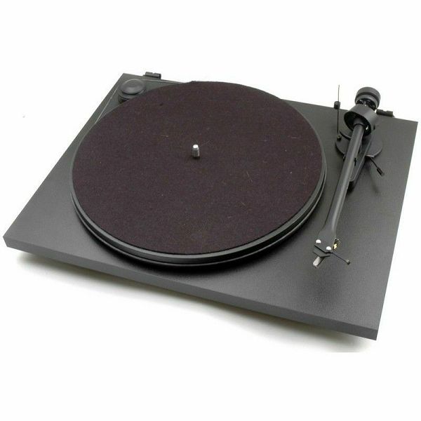 Gramofon PRO-JECT ESSENTIAL II - ORTOFON OM-5E crni