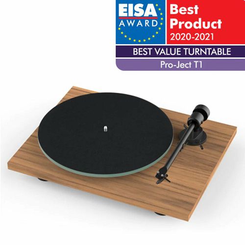 Gramofon PRO-JECT T1, OM5e walnut-1