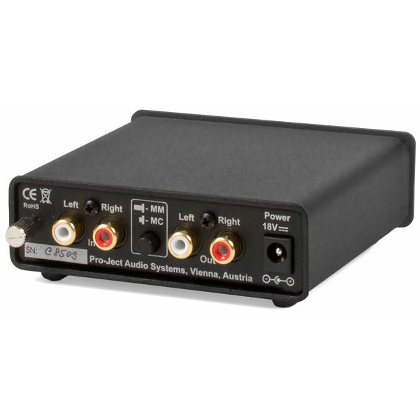 Gramofonsko pretpojačalo PRO-JECT PHONO BOX (DC) crno-1