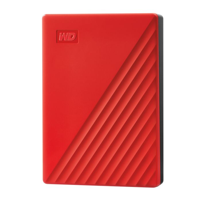 Hard disk HDD EXT. WESTERN DIGITAL 4TB My Passport™ USB 3.2 Red
