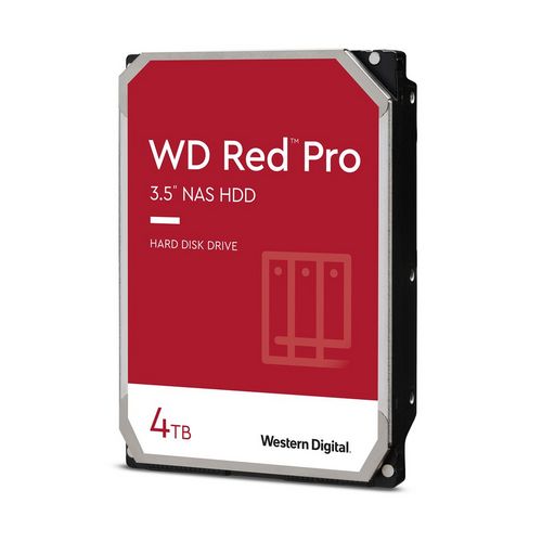 Hard disk HDD WD (4 TB, SATA3, 6 Gb/s, 7200, 256 MB, RED PRO)-2
