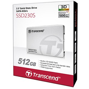 Hard disk SSD TRANSCEND 512GB SATA SSD230S 3D Nand-1