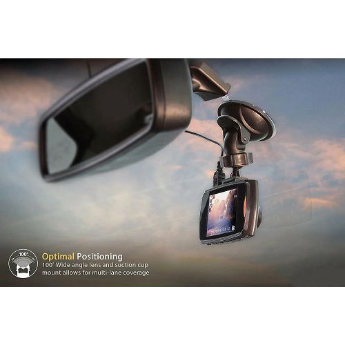 Dash kamera SCOSCHE za noćno gledanje, HD DVR, 8GB microSD kartica-2