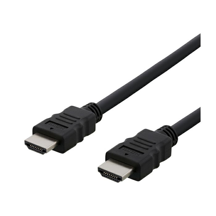 HDMI kabel DELTACO HDMI-930, high speed with ethernet, 4K UHD, 3 m-0