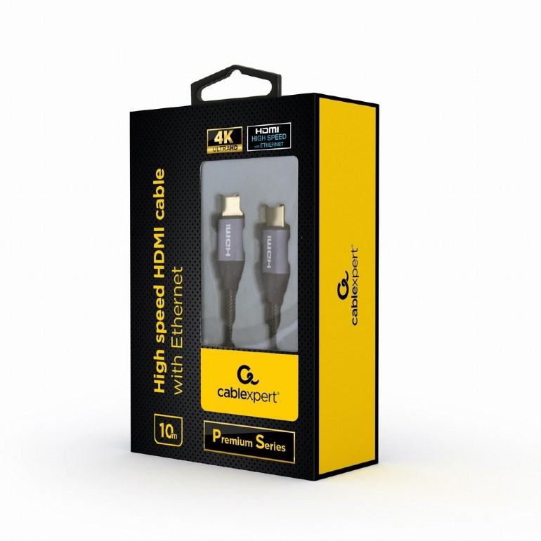 Gembird CCBP-HDMI-10M HDMI cable HDMI Type A (Standard) Grey-1