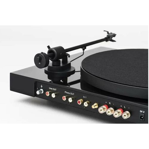 Hi-fi set PRO-JECT Juke Box E gramofon, Speaker Box 5 zvučnik, piano black-3