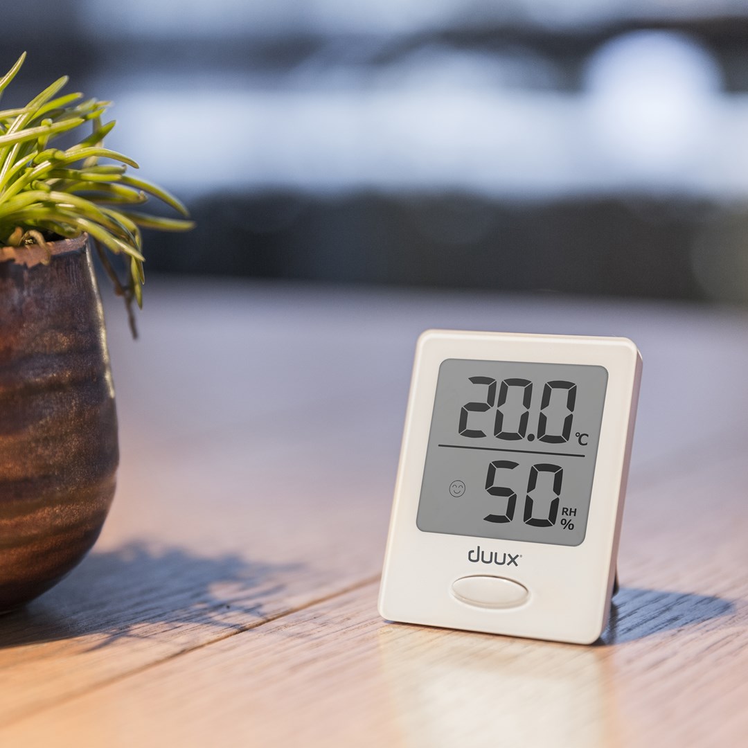 Higrometar i termometar DUUX Sense (LCD zaslon, bijela)-5