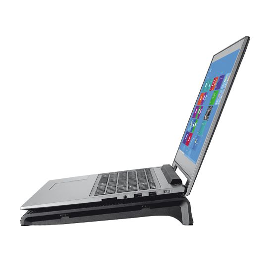 Hladnjak za prijenosno računalo TRUST Azul, 17.3" crni (5 godina jamstva)-5